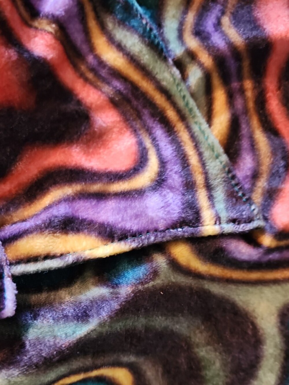 Button-Down Swirl Print Shirt — Multicolor - Picture 2 of 3